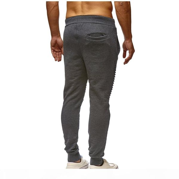 new men clothing solid color striped cotton pencil pants male athletic elastic skinny trousers ing, Black
new men clothing solid color striped cotton pencil pants male athletic elastic skinny trousers ing, Black