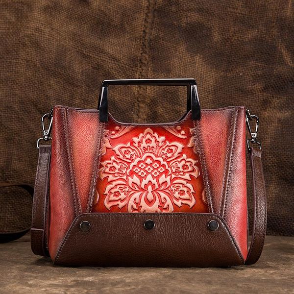 women cross body shoulder genuine leather bag chinese style vintage tote handbag cowhide embossed messenger handle bags new
women cross body shoulder genuine leather bag chinese style vintage tote handbag cowhide embossed messenger handle bags new