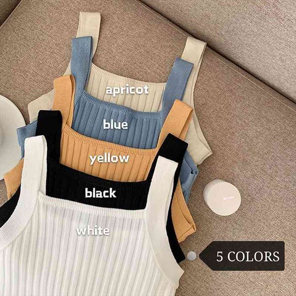 women knitted crop sleeveless solid cropped vest slim sling knitted tank camisole high basic elastic camis, White
women knitted crop sleeveless solid cropped vest slim sling knitted tank camisole high basic elastic camis, White