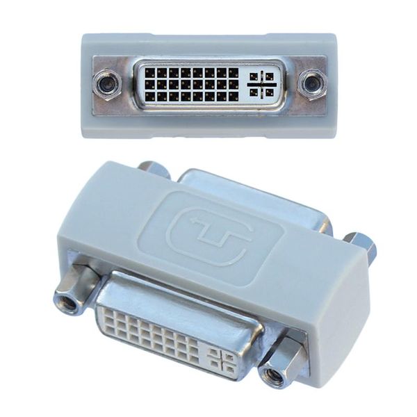 dvi to dvi adapter female to female converter dvi-i (24+5) mini gender changer for cable extension
dvi to dvi adapter female to female converter dvi-i (24+5) mini gender changer for cable extension