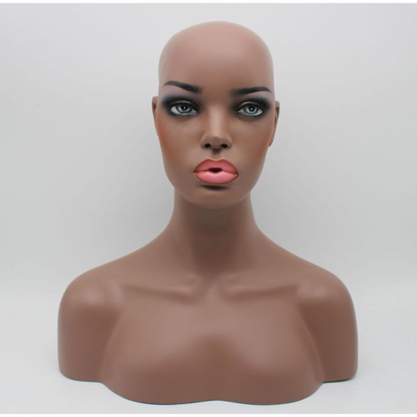 realistic female black fiberglass mannequin dummy head bust for lace wig and jewelry d qylacj lipper, White
realistic female black fiberglass mannequin dummy head bust for lace wig and jewelry d qylacj lipper, White