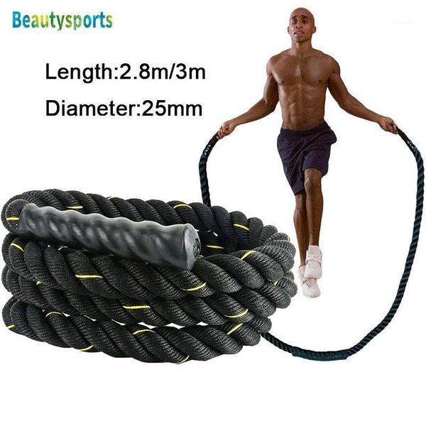3m* 25mm heavy jump rope crossfit weighted battle skipping ropes power improve strenght training fitness home gym equipment1
3m* 25mm heavy jump rope crossfit weighted battle skipping ropes power improve strenght training fitness home gym equipment1