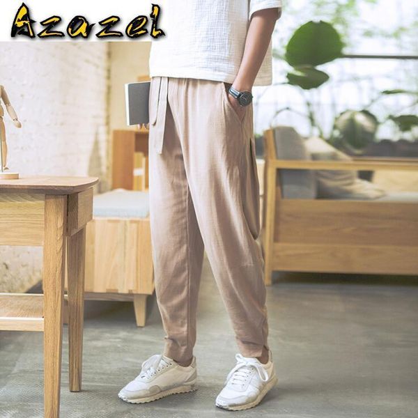 comfortable casual pants summer new style men's linen casual trousers men loose solid color pants male personalized pencil1, Black
comfortable casual pants summer new style men's linen casual trousers men loose solid color pants male personalized pencil1, Black