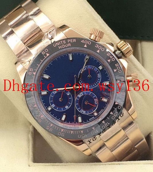 new watch no chronograph 116505 18k rose gold 40mm asia 2813 movement automatic men's watch wrist watches, Slivery;brown
new watch no chronograph 116505 18k rose gold 40mm asia 2813 movement automatic men's watch wrist watches, Slivery;brown
