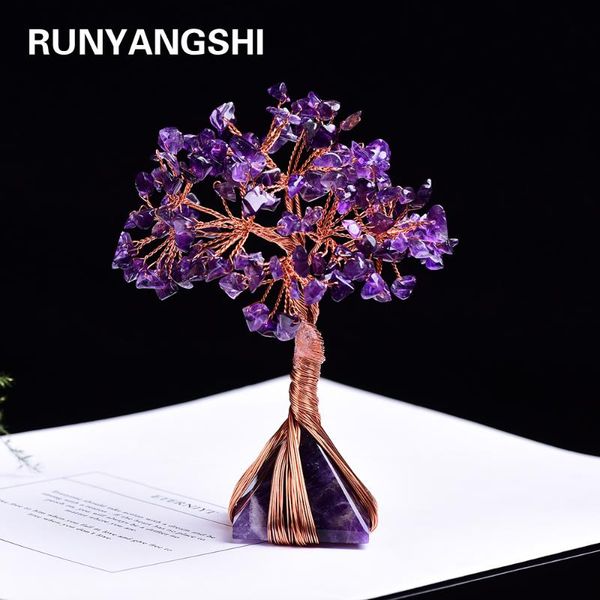 decorative objects & figurines 1pc healing crystal money tree with dream amethyst pyramid base home office decoration for wealth and luck
decorative objects & figurines 1pc healing crystal money tree with dream amethyst pyramid base home office decoration for wealth and luck