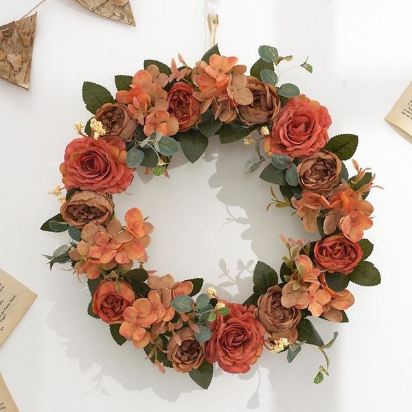 lifelike peony flowers silk front door artificial wreath 34cm -handcrafted christmas thanksgiving wreath hanging ornaments home decoration
lifelike peony flowers silk front door artificial wreath 34cm -handcrafted christmas thanksgiving wreath hanging ornaments home decoration