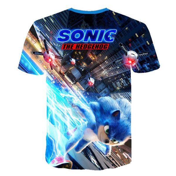 2020 children's clothing cross border amazon trend sonic digital printing 3d short sleeve t-shirt, Blue
2020 children's clothing cross border amazon trend sonic digital printing 3d short sleeve t-shirt, Blue