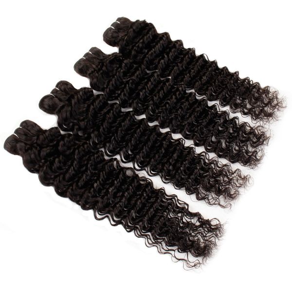 wholesale peruvian virgin hair deep wave 4 bundles 100g / bundle peruvian human hair weaves deals malaysia raw indian human hair extensions, Black
wholesale peruvian virgin hair deep wave 4 bundles 100g / bundle peruvian human hair weaves deals malaysia raw indian human hair extensions, Black