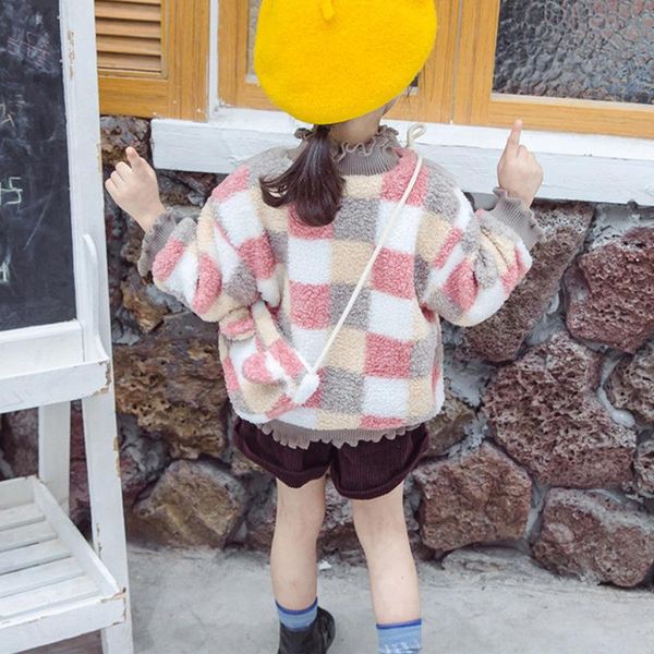 girls plaid sweater children's clothing autumn and winter warmth baby turtleneck children's pullover girls plaid wmtljd rimmer, Blue
girls plaid sweater children's clothing autumn and winter warmth baby turtleneck children's pullover girls plaid wmtljd rimmer, Blue