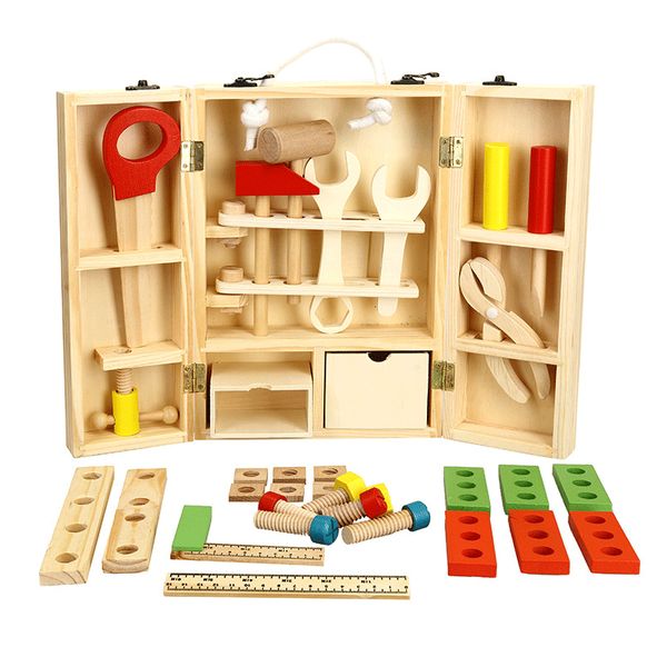 wooden toolbox wooden 3d puzzle toolbox service simulation toys for baby kids educational toys boy gift tool box toy
wooden toolbox wooden 3d puzzle toolbox service simulation toys for baby kids educational toys boy gift tool box toy