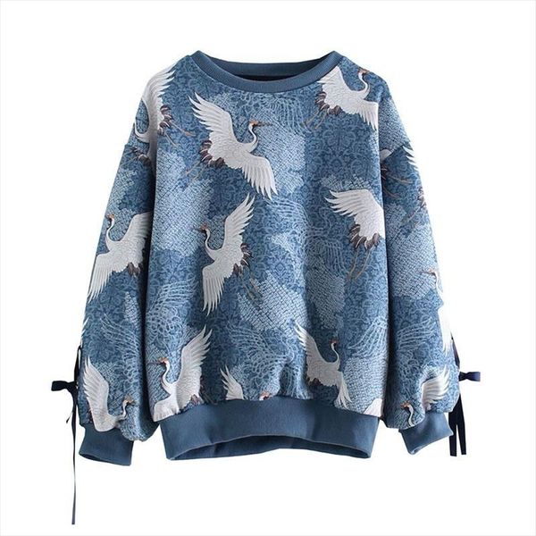2020 spring women fleece new fashion literature casual joker o neck long sleeve chalaza personalized comfort pullovers, Black
2020 spring women fleece new fashion literature casual joker o neck long sleeve chalaza personalized comfort pullovers, Black