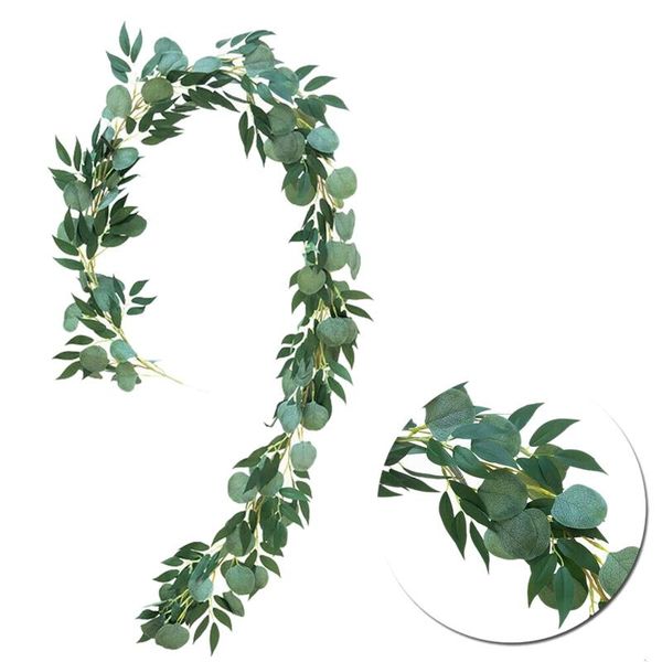 2meter artificial eucalyptus leaves vine greenery garland wedding party room decor wedding exhibition, decoration, green plant
2meter artificial eucalyptus leaves vine greenery garland wedding party room decor wedding exhibition, decoration, green plant