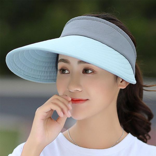 lightweight portable casual easy to carry outdoor adjustable camping visors foldable beach polyester women sun hat sunscreen, Blue;gray
lightweight portable casual easy to carry outdoor adjustable camping visors foldable beach polyester women sun hat sunscreen, Blue;gray