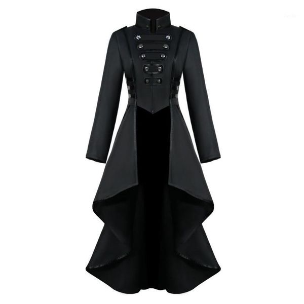 medieval coat tuxedo women's lapel irregular hem retro long coat female vintage gown party club jacket punk gothic plus size 3xl1, Black;brown
medieval coat tuxedo women's lapel irregular hem retro long coat female vintage gown party club jacket punk gothic plus size 3xl1, Black;brown