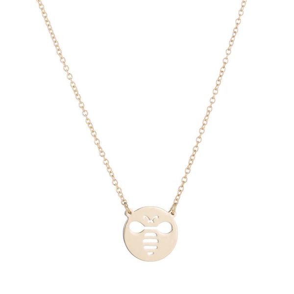 pendant necklaces lovely honeybee with link chain unique jewelry gift for women and girls, Silver
pendant necklaces lovely honeybee with link chain unique jewelry gift for women and girls, Silver
