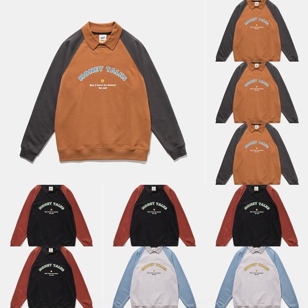 djzgt xinchen head sweater autumn 2020 english alphabet lapel sweater for men and women with color matching and versatile head cover rzv56, Black
djzgt xinchen head sweater autumn 2020 english alphabet lapel sweater for men and women with color matching and versatile head cover rzv56, Black