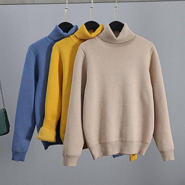 women's sweaters winter sweater women turtleneck warm thick fur long sleeve crop knitted jumper christmas, White;black
women's sweaters winter sweater women turtleneck warm thick fur long sleeve crop knitted jumper christmas, White;black