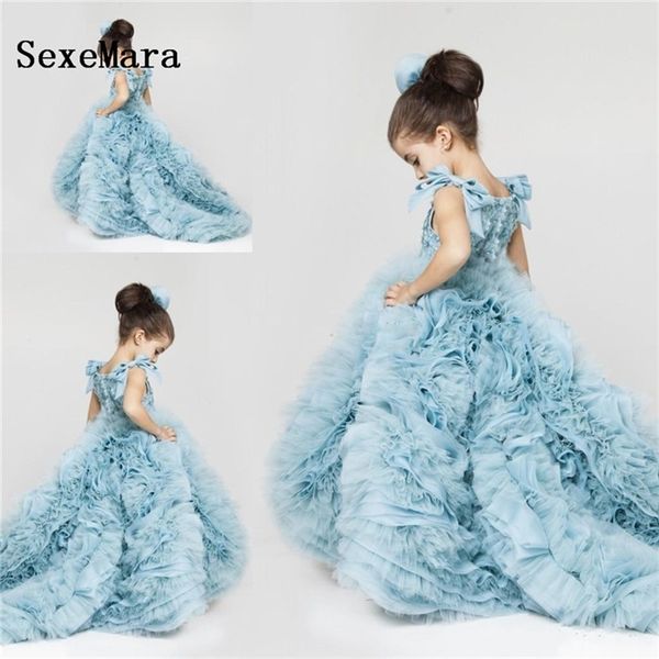 new pretty flower girls dresses ruched tiered ice blue puffy girl dresses for wedding party gowns plus size pageant dresses t200709, Red;yellow
new pretty flower girls dresses ruched tiered ice blue puffy girl dresses for wedding party gowns plus size pageant dresses t200709, Red;yellow