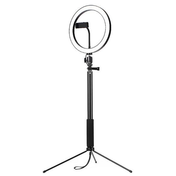 ring lamp video light dimmable led selfie light usb pgraphy with tripod high-quality live broadcast props 26cm
ring lamp video light dimmable led selfie light usb pgraphy with tripod high-quality live broadcast props 26cm