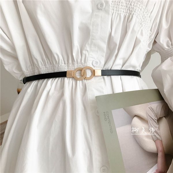 korean decorative with dress coat sweater belt simple and versatile women's waist chain leather fashion, Black;brown
korean decorative with dress coat sweater belt simple and versatile women's waist chain leather fashion, Black;brown