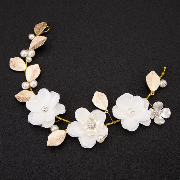 tuanming gold leaves pearl headbands wedding hair jewelry white flower head piece bridal vintage hairband tiara hair accessories, Golden;silver
tuanming gold leaves pearl headbands wedding hair jewelry white flower head piece bridal vintage hairband tiara hair accessories, Golden;silver