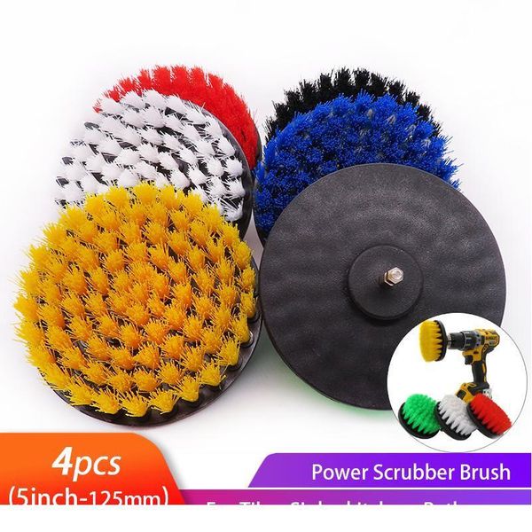 5inch 4pcs electric drill brush kit power scrubber cleaning brush for shower bathroom car leather plastic nylon bru sqcevj
5inch 4pcs electric drill brush kit power scrubber cleaning brush for shower bathroom car leather plastic nylon bru sqcevj