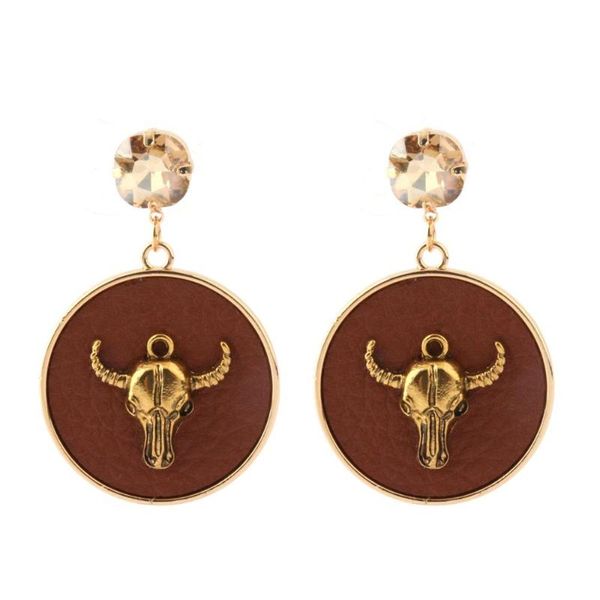 dangle & chandelier brincos bull head earrings for women bohemian national wind drop fashion retro punk, Silver
dangle & chandelier brincos bull head earrings for women bohemian national wind drop fashion retro punk, Silver