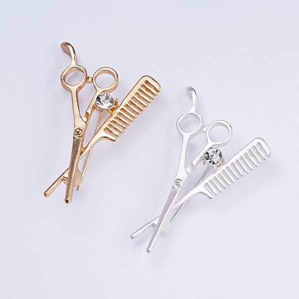 real shooting blue kiss 2019 new fashion suit collar pin jewelry rhinestone alloy scissors brooches for women b35, Gray
real shooting blue kiss 2019 new fashion suit collar pin jewelry rhinestone alloy scissors brooches for women b35, Gray