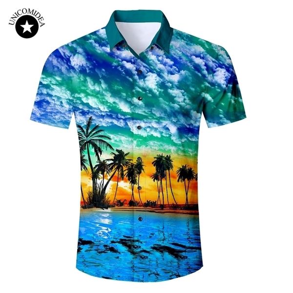 new men's short sleeve hawaiian shirt summer style plam tree men casual beach hawaii shirts fit slim male blouse summer y200408, White;black
new men's short sleeve hawaiian shirt summer style plam tree men casual beach hawaii shirts fit slim male blouse summer y200408, White;black