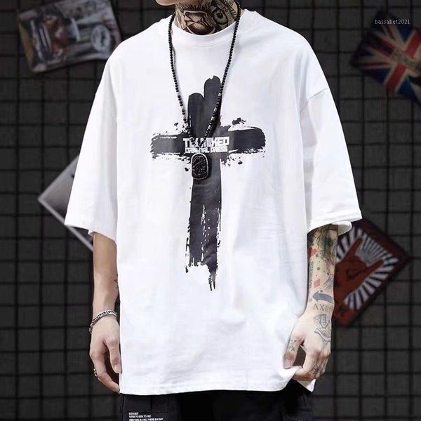 men's t-shirts 2021 ovresize t shirt men half sleeved hip-hop tee casual summer loose harajuku japan style streetwear men1, White;black
men's t-shirts 2021 ovresize t shirt men half sleeved hip-hop tee casual summer loose harajuku japan style streetwear men1, White;black