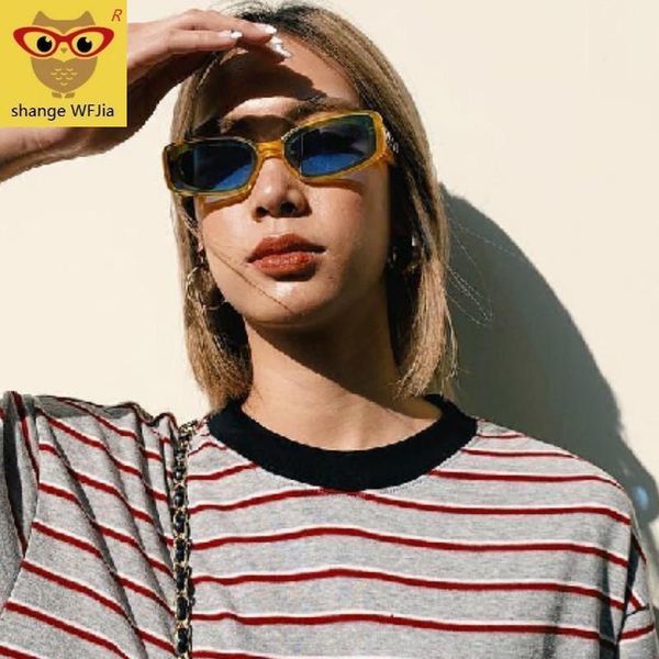 sunglasses 2021 luxury italy designer lady square women vintage transparent yellow blue sun glasses for female uv4001, White;black
sunglasses 2021 luxury italy designer lady square women vintage transparent yellow blue sun glasses for female uv4001, White;black