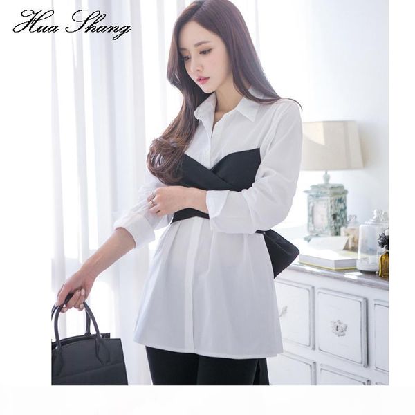 2017 summer korean fashion tie shirt blouse female black bow long sleeve white shirt lady office plus size women
2017 summer korean fashion tie shirt blouse female black bow long sleeve white shirt lady office plus size women