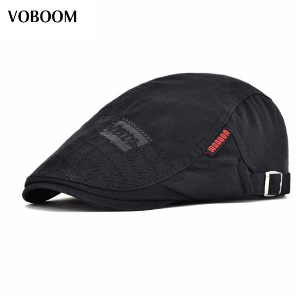berets voboom black cotton beret men women casual solid ivy flat cap large head size adjustable boina hats 100, Blue;gray
berets voboom black cotton beret men women casual solid ivy flat cap large head size adjustable boina hats 100, Blue;gray