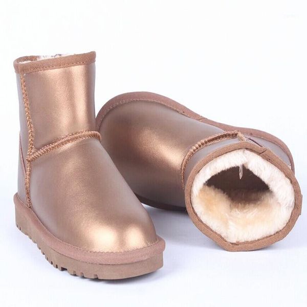 genuine leather 2021 women snow boots warm winter boots women ankle warm winter shoes thick plush flats shoes1, Black 
genuine leather 2021 women snow boots warm winter boots women ankle warm winter shoes thick plush flats shoes1, Black