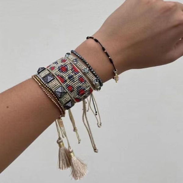 bluestar femme bracelet miyuki bead bracelet leopard grain pulseras mujer moda handmade crystal jewelry armband 2021, Black
bluestar femme bracelet miyuki bead bracelet leopard grain pulseras mujer moda handmade crystal jewelry armband 2021, Black