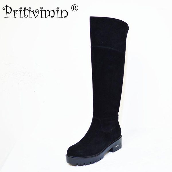 pritivimin fn77 ladies genuine leather botte femme winter women warm real wool fur handmade shoes girl over the knee high boot1, Black
pritivimin fn77 ladies genuine leather botte femme winter women warm real wool fur handmade shoes girl over the knee high boot1, Black