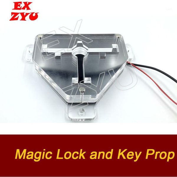 exzyu magic lock and key escape room prop game put the key into right position to open lock with blue light chamber room1
exzyu magic lock and key escape room prop game put the key into right position to open lock with blue light chamber room1