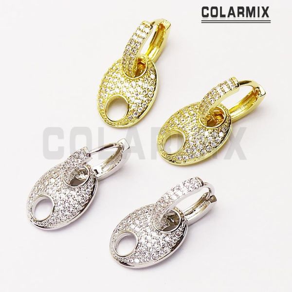dangle & chandelier 4 pairs zircon earrings mix color pig nose charms women jewelry fashion drop gift for 41290, Silver
dangle & chandelier 4 pairs zircon earrings mix color pig nose charms women jewelry fashion drop gift for 41290, Silver
