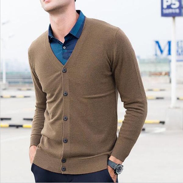 new mens autumn sweater casual cardigan v-neck long sleeve button male fashion outwear knitted jumper men's sweaters1, White;black
new mens autumn sweater casual cardigan v-neck long sleeve button male fashion outwear knitted jumper men's sweaters1, White;black