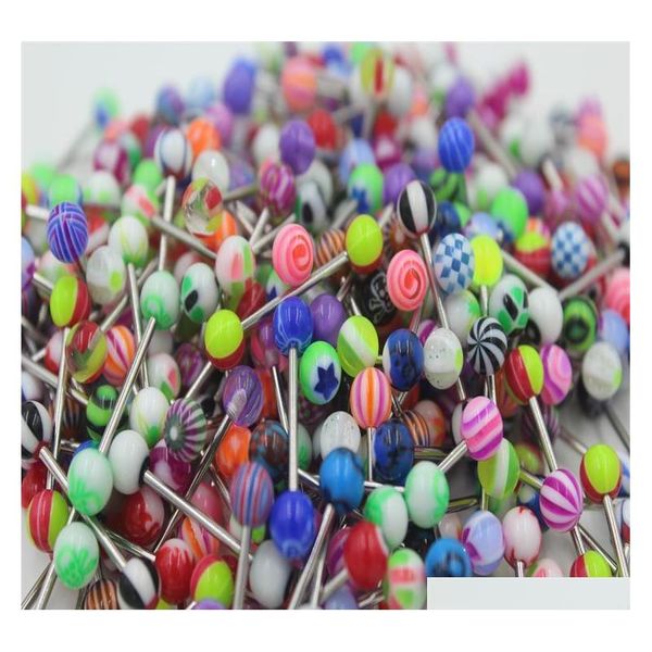 100pcs/lot tongue ring bar mix color uv acrylic body piercing jewelry tongue barbell ring qeezi, Silver
100pcs/lot tongue ring bar mix color uv acrylic body piercing jewelry tongue barbell ring qeezi, Silver