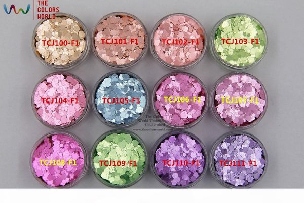 tct-034 flower shape pearlescent crystal 12 colors metallic luster mix size nail glitter for nail gel polish diy art decoration, Silver;gold
tct-034 flower shape pearlescent crystal 12 colors metallic luster mix size nail glitter for nail gel polish diy art decoration, Silver;gold