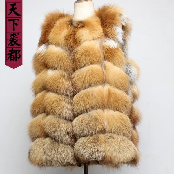 women's fur & faux women's natural red vest coat fashion warm luxury real sleeveless jacket thick long genuine vests1, Black
women's fur & faux women's natural red vest coat fashion warm luxury real sleeveless jacket thick long genuine vests1, Black