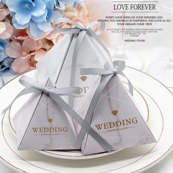 50pcs triangular pyramid pineapple marble wedding favors candy box party supplies bomboniera thanks gift chocolate box
50pcs triangular pyramid pineapple marble wedding favors candy box party supplies bomboniera thanks gift chocolate box
