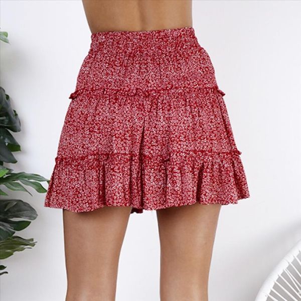 women summer skirt 2021 new fashion bohe high waist ruffled floral print beach short skirt ladies beach short mini skirts t1g, Black
women summer skirt 2021 new fashion bohe high waist ruffled floral print beach short skirt ladies beach short mini skirts t1g, Black