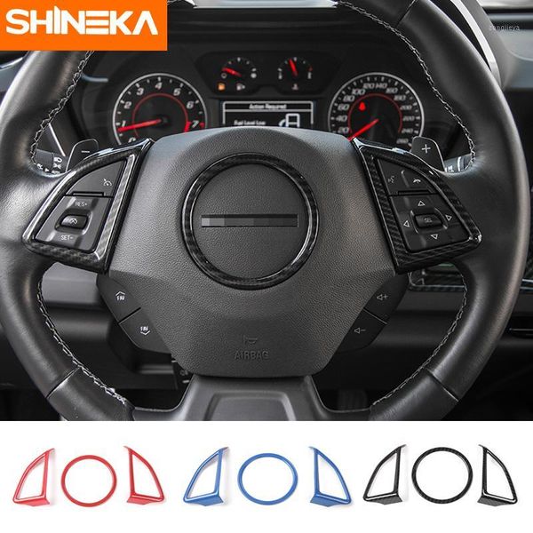 other interior accessories shineka car styling steering wheel cover decorative trim sticker frame for camaro 2021+1
other interior accessories shineka car styling steering wheel cover decorative trim sticker frame for camaro 2021+1