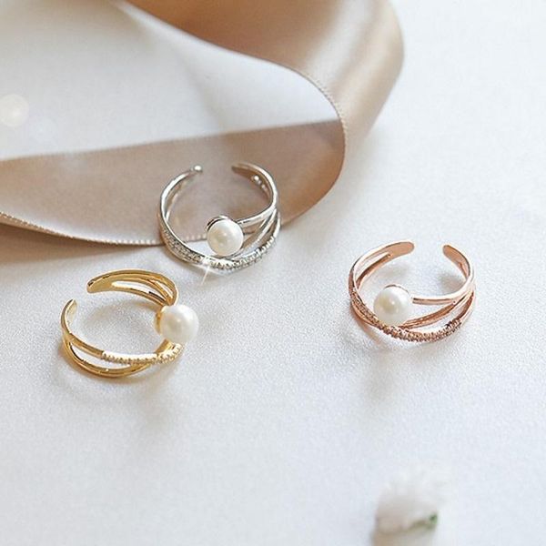 cluster rings simulated pearl cross open ring for women cubic zircon fashion jewelry wholesale cute gift, Golden;silver
cluster rings simulated pearl cross open ring for women cubic zircon fashion jewelry wholesale cute gift, Golden;silver