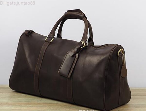 2016 new fashion men women travel bag duffle bag, leather luggage handbags large capacity sport bag 62cm
2016 new fashion men women travel bag duffle bag, leather luggage handbags large capacity sport bag 62cm