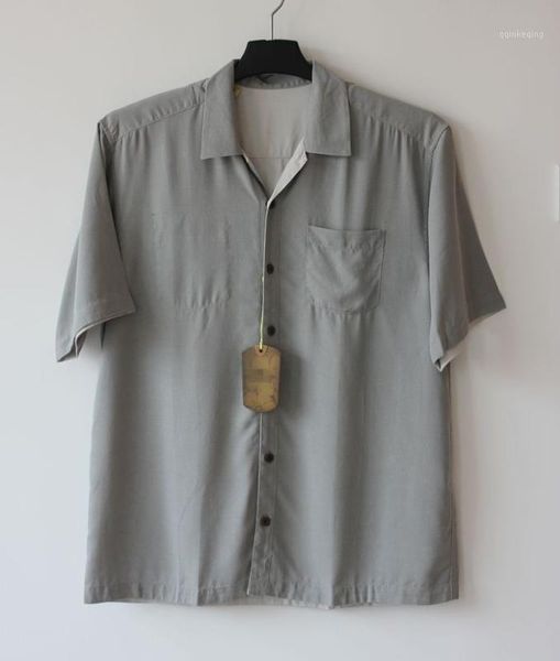 loose shirt men silk solid us size shirts short sleeve reversible big pocket turn-down collar gray l1, White;black
loose shirt men silk solid us size shirts short sleeve reversible big pocket turn-down collar gray l1, White;black