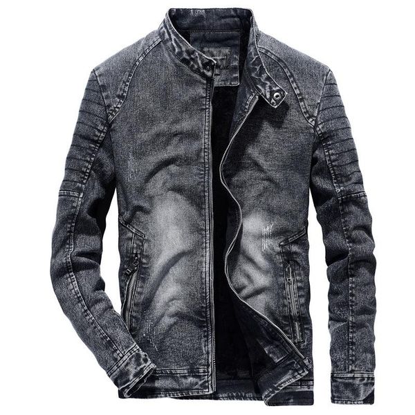 men's jackets nice denim men slim fit solid color casual mens jeans coat fashion vintage clothes for black blue, Black;brown
men's jackets nice denim men slim fit solid color casual mens jeans coat fashion vintage clothes for black blue, Black;brown