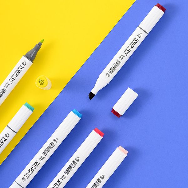 30/40/60/80/168 colors double headed art markers set triangle artist sketch oily alcohol based markers manga school art supply
30/40/60/80/168 colors double headed art markers set triangle artist sketch oily alcohol based markers manga school art supply